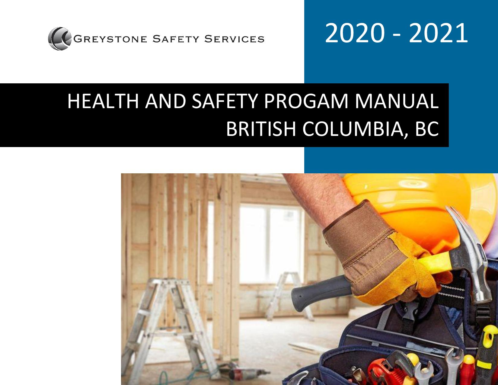 Health And Safety Program Template Bc I Ohs Safety Manual Template Bc